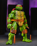 Teenage Mutant Ninja Turtles Mirage Comics Michelangelo 7" Scale Action Figure side angle