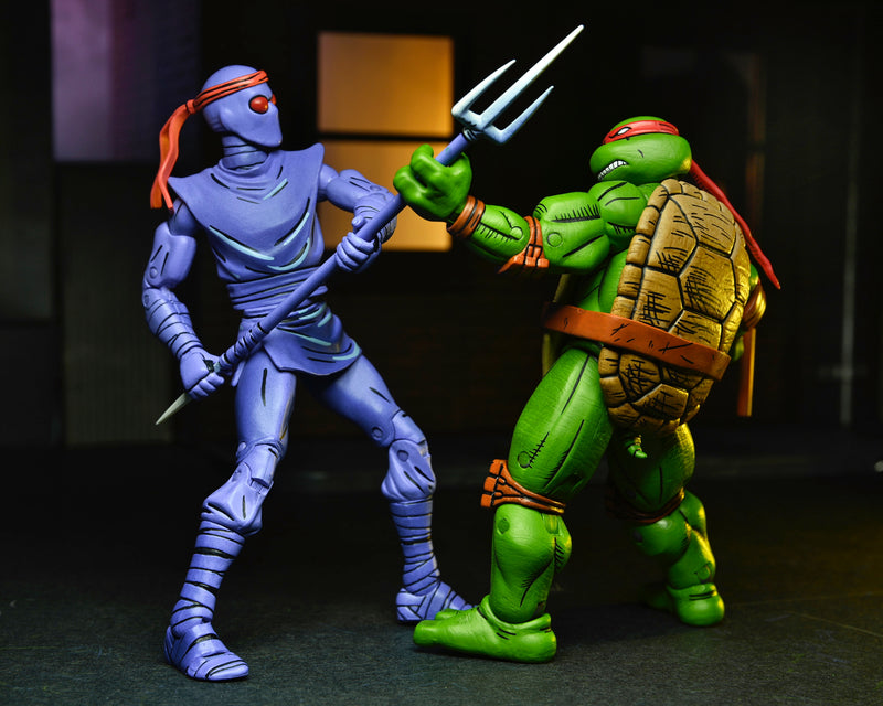 Teenage Mutant Ninja Turtles Mirage Comics Michelangelo 7" Scale Action Figure packaging view