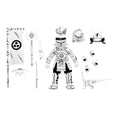 Usagi Yojimbo Samurai Usagi Yojimbo B/W 7" Scale Action Figure