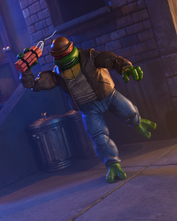 TMNT (Mirage Comics): Gangster Turtles 7" 4-Piece Teenage Mutant Ninja Turtles Scale Action Figure (Pre-Order September 2025)