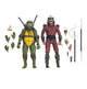 TMNT (1990 Movie) Rooftop Battle Shredder vs Leonardo 7" Scale 2-Pack