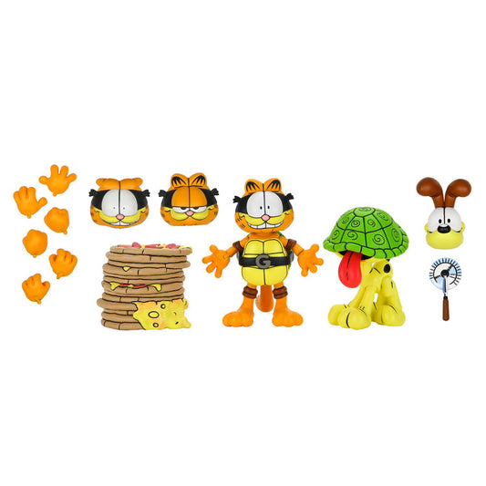 TMNT X Garfield (Archie Comics): Garfello and Odie Teenage Mutant Ninja Turtles Ultimate 7" Action Figure