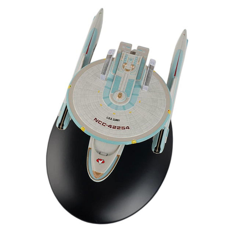 U.S.S. Curry NCC-42254 Model Diecast Ship (Eaglemoss / Star Trek), alternate view