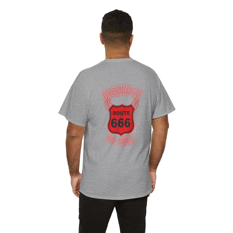 'Highway to Hell' Lyric T-Shirt, close-up detail