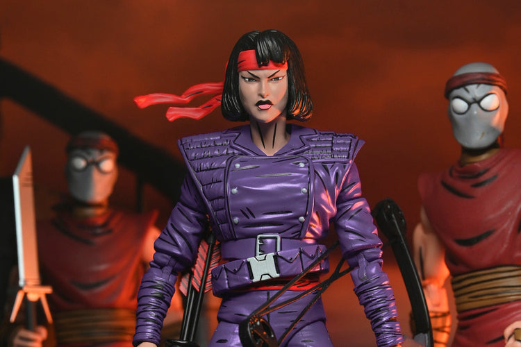 TMNT Mirage Comics: Karai Mercenary Teenage Mutant Ninja Turtles 7 Scale Action Figure (Pre-Order May 2026), rear view