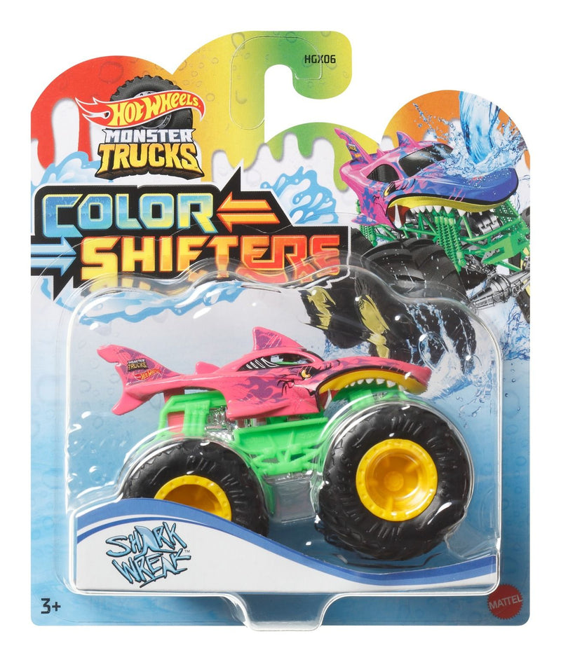 Hot Wheels Monster Trucks 1:64 Colour Shifters Assortment - Image