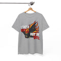 'Like a Bat Out of Hell' Men's T-Shirt, showing reverse
