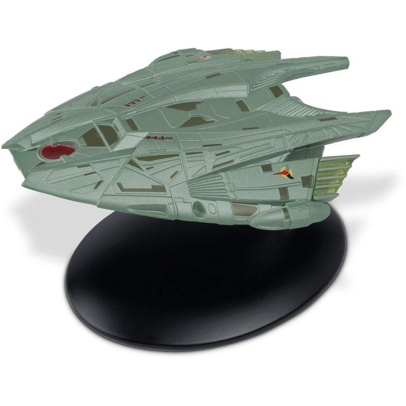 Goroth's Klingon Transport Model Die Cast Ship Star Trek Eaglemoss, side angle