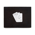 Churchill Games Black Mango Wood Playing Card Box collectible from Orsina