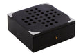 Churchill Games Black Sheesham Wood Solitaire Games Box, alternate view