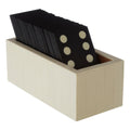 Churchill Games Black And White Domino Set, alternate view