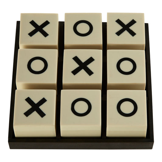 Churchill Games Small White and Black Noughts & Crosses Game collectible from Orsina