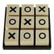 Churchill Games Small White and Black Noughts & Crosses Game