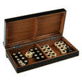 Churchill Games Black And White Foldable Backgammon Set, alternate view