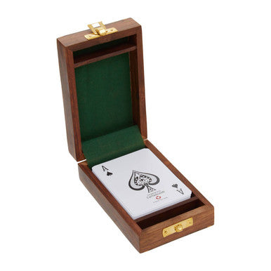 Churchill Games Sheesham Wood Cribbage Set, alternate view