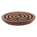Churchill Games Round Sheesham Wood Labyrinth, alternate view