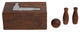 Churchill Games Sheesham Wood Skittles Set