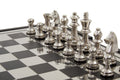 Churchill Games Black And Silver Chess Set, size reference