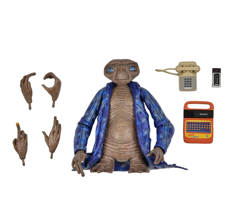 E.T. 40th Anniversary Telepathic E.T. Ultimate 7" Scale Action Figure