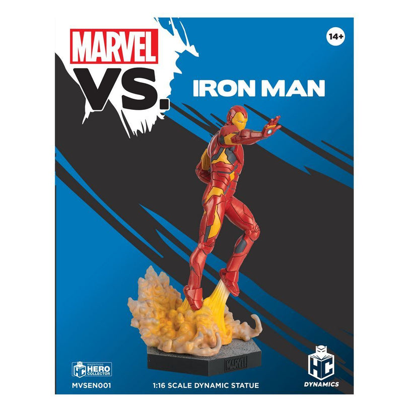 MARVEL VS. IRON MAN 1:16 Scale Dynamic Statue Figure MVSEN001 (Eaglemoss), alternate view
