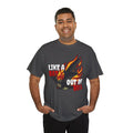 'Like a Bat Out of Hell' Men's T-Shirt, in display