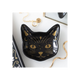 Magick Black Cat Face Trinket Dish