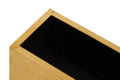 Churchill Games Gold Domino Set with Black Dominoes, packaging shot