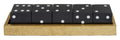 Churchill Games Gold Dice Set with 5 Black Dice collectible from Orsina