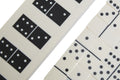 Churchill Games White and Black Finish Domino Box, side angle