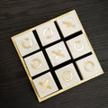 Churchill Games Cream and Black Bone Noughts & Crosses collectible from Orsina