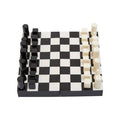 Churchill Games Small Black and White Foldable Chess Set collectible from Orsina