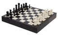 Churchill Games Black and White Chess Set, alternate view