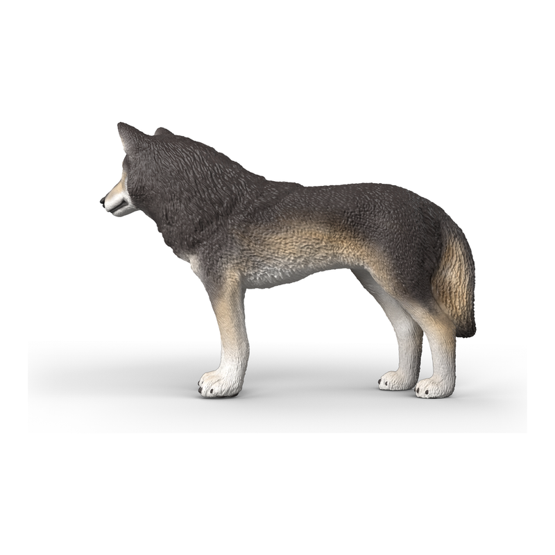 Schleich Wild Life American Wolf Figure alternate view