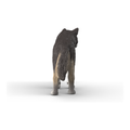 Schleich Wild Life American Wolf Figure in use