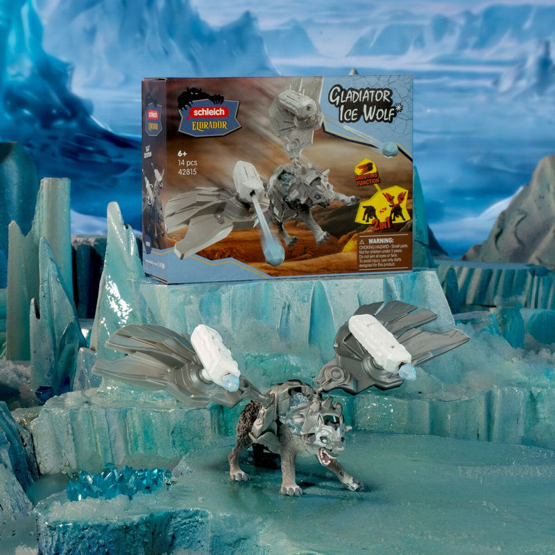 Schleich - Gladiator Ice Wolf
