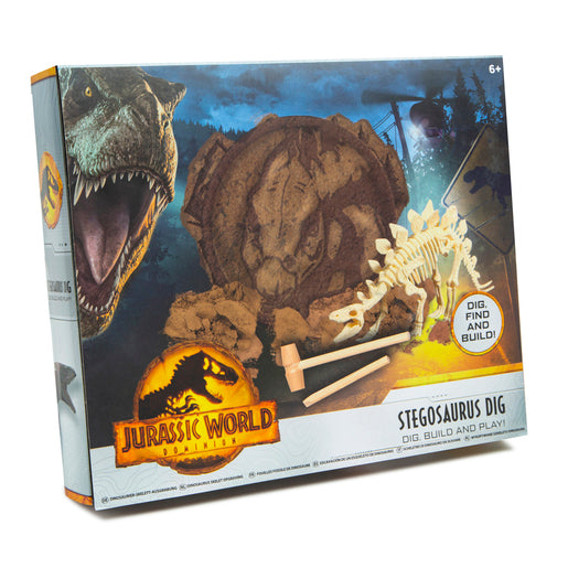 Jurassic World Dominion Stegosaurus Dig Kit