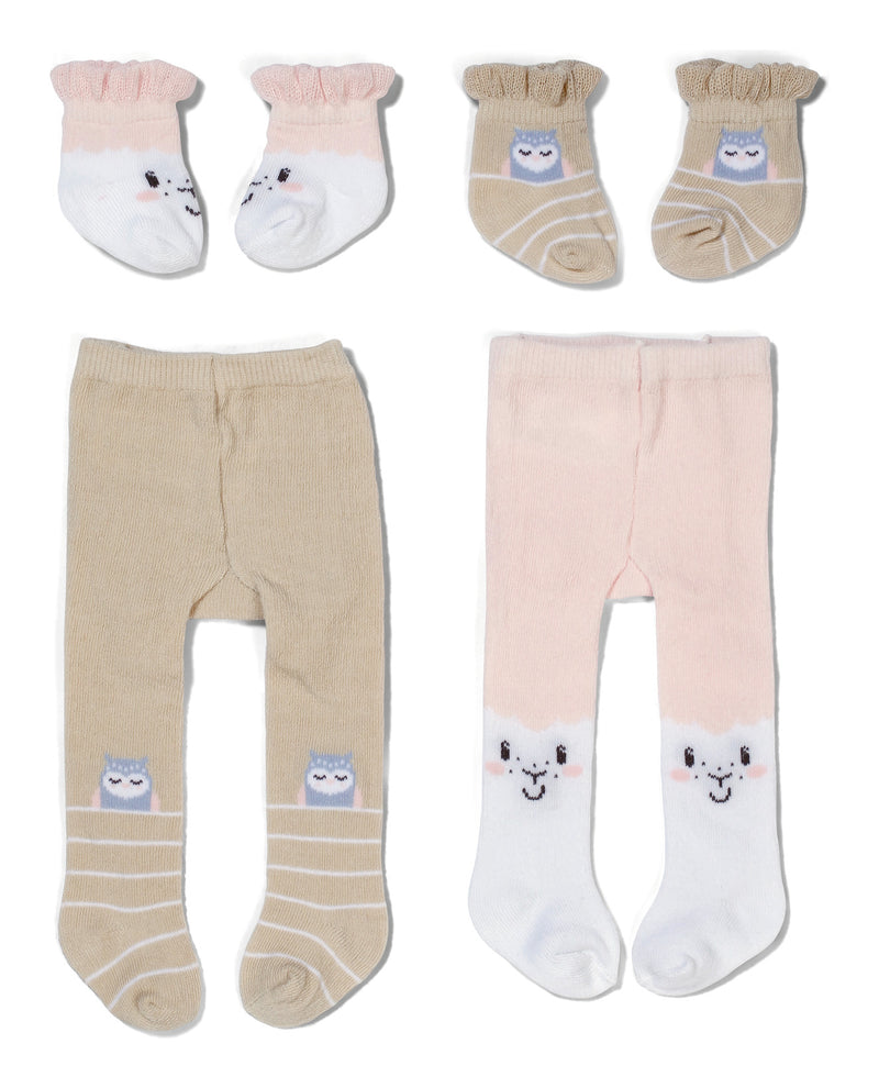 Baby Born Tights & Socks Sheep 43cm, 2 Assorted