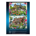 Happy Days No.10, Country Gardens 4x 500 Piece Jigsaw Puzzles