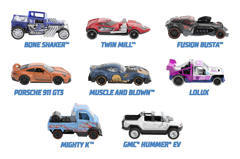 Hot Wheels Pull-Back Speeders Assortment - Image