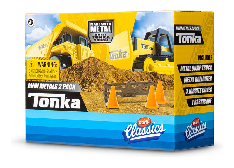 Tonka - Mini Classics Metal Movers 2-Pack - Image