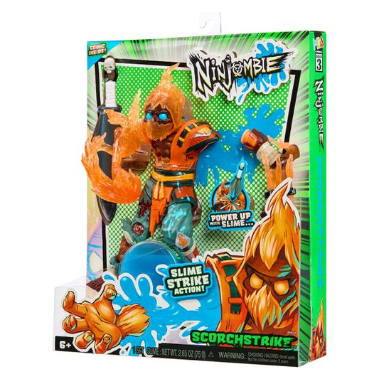 Ninjombie Action Figure - Scorchstrike