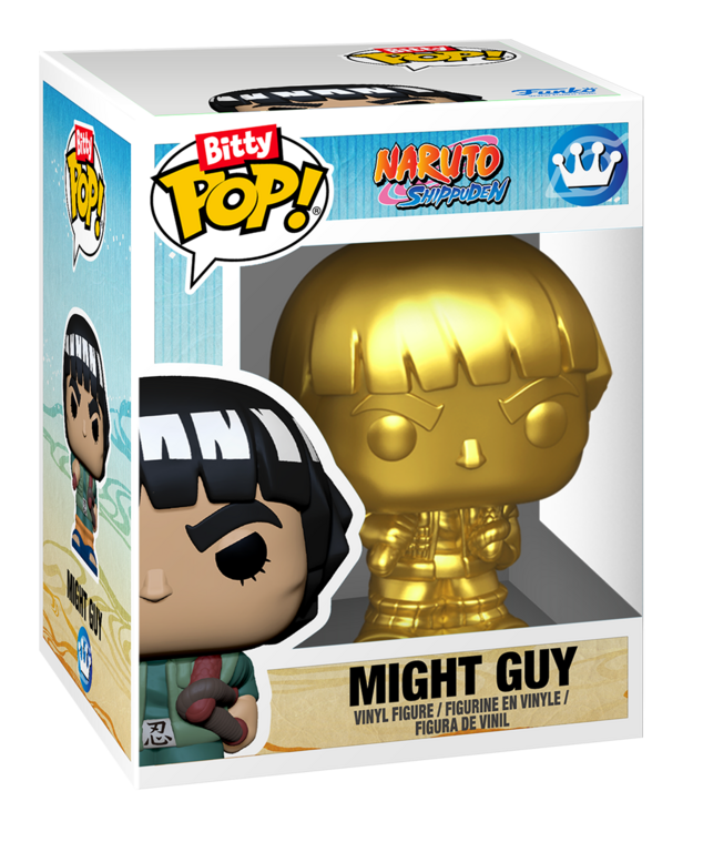 Bitty POP Singles: Naruto 32pc PDQ, side angle
