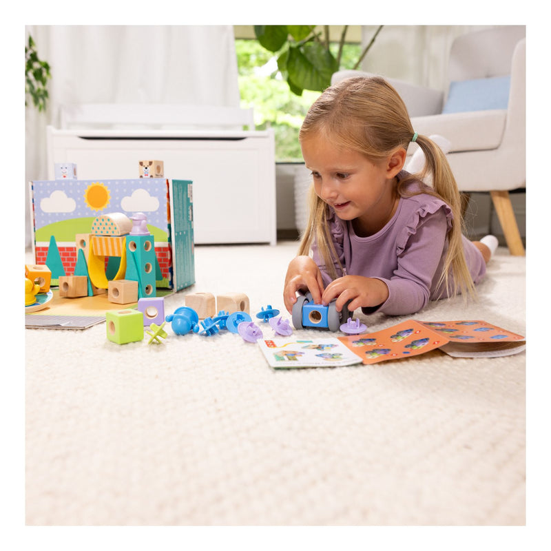 Melissa & Doug - Blockables Town Building Set - Image