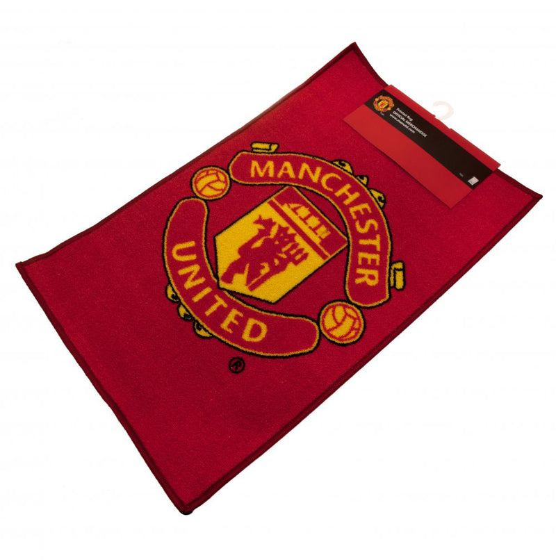 Manchester United FC Rug, side angle