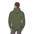 Vinyl Record Logo Men's Hoodie, showing reverse