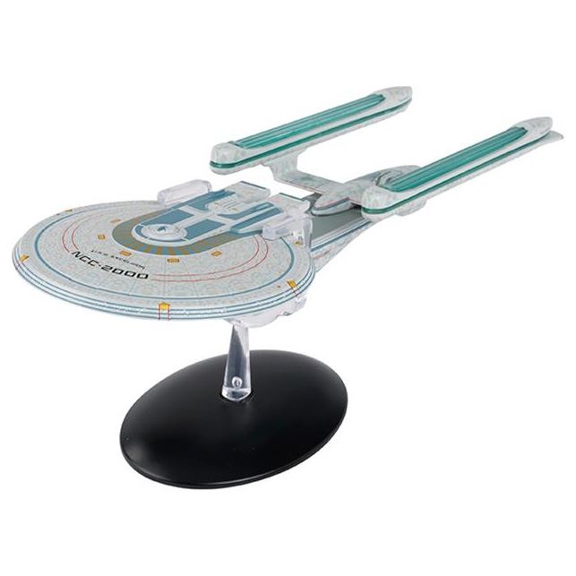 U.S.S. Excelsior NCC-2000 XL EDITION Model Die Cast Ship (Eaglemoss / Star Trek)