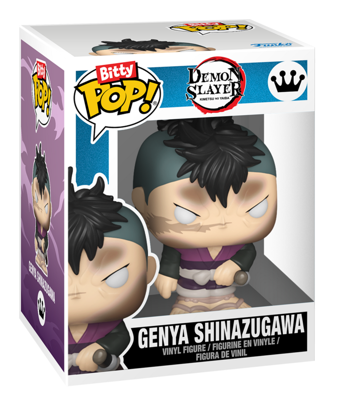 Bitty Pop! - Demon Slayer - Inosuke 4 Pack, rear view