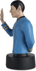 Commander Spock Model Die Cast Bust STBUK002 (Eaglemoss Star Trek The Official Busts Collection), side angle