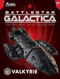 Battlestar Valkyrie Diecast Model Ship (Battlestar Galactica / Eaglemoss), rear view