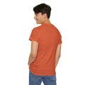 'It's Not Hoarding If It's Vinyl' Flouro Men's T-Shirt, in display